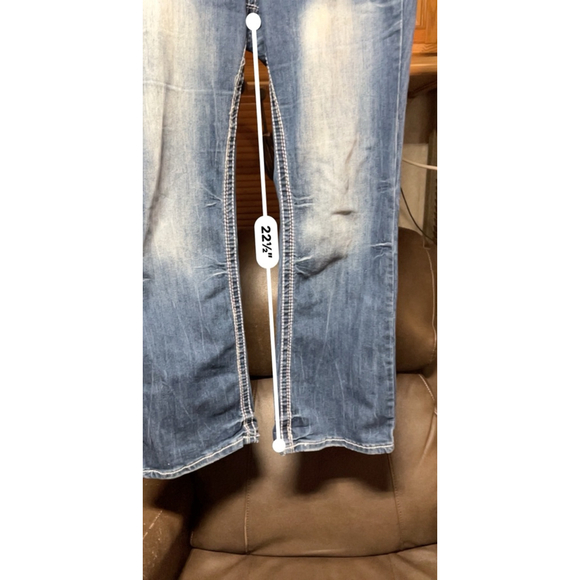 Maurices Women's Jeans Size 13/14 Short Blue - Picture 8 of 8